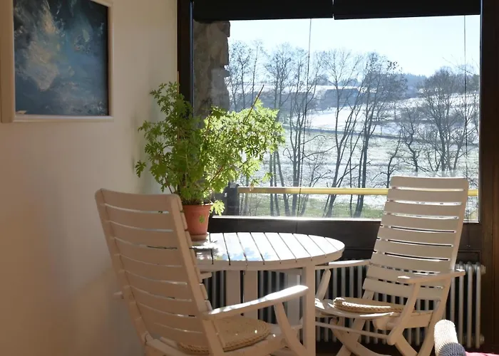 Bio-gaestehaus Rhoendistel 招待所 波彭豪森