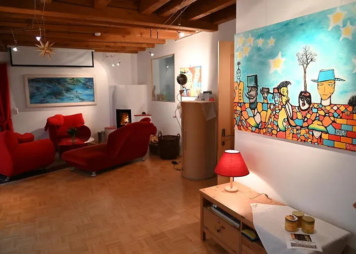 Bio-gaestehaus Rhoendistel 3* 波彭豪森